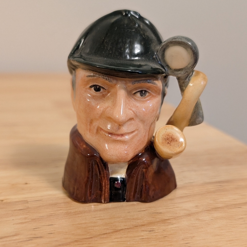 Royal Doulton collectible miniature character jug